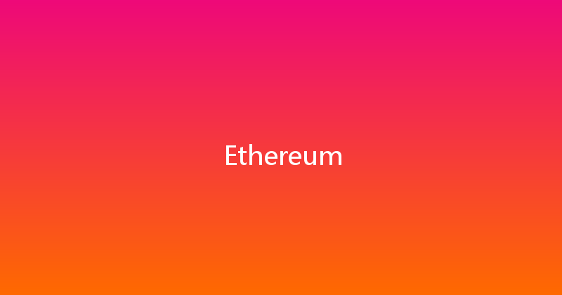 Ethereum 