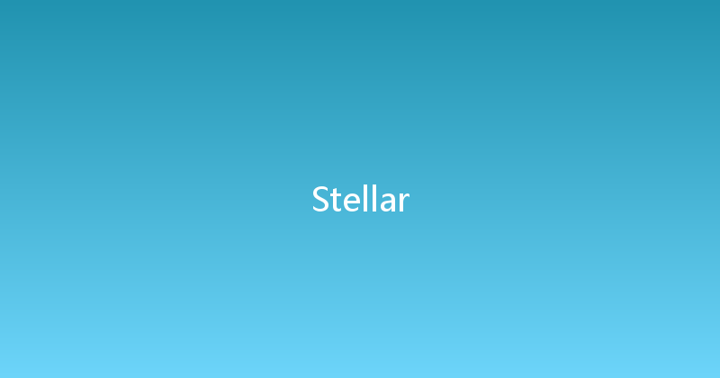 Stellar 